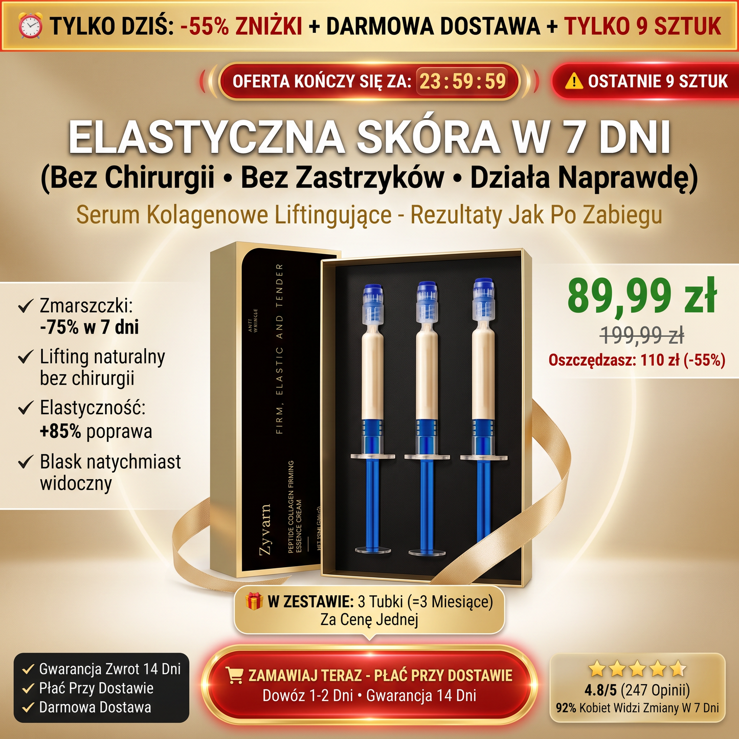 ⏰ TYLKO DZIŚ: -55% ZNIŻKI + DARMOWA DOSTAWA