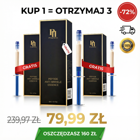 🔥 Mega Okazja: Płacisz Za 1, Dostajesz 2 GRATIS – Pozbądź Się Zmarszczek Bez Botoksu!