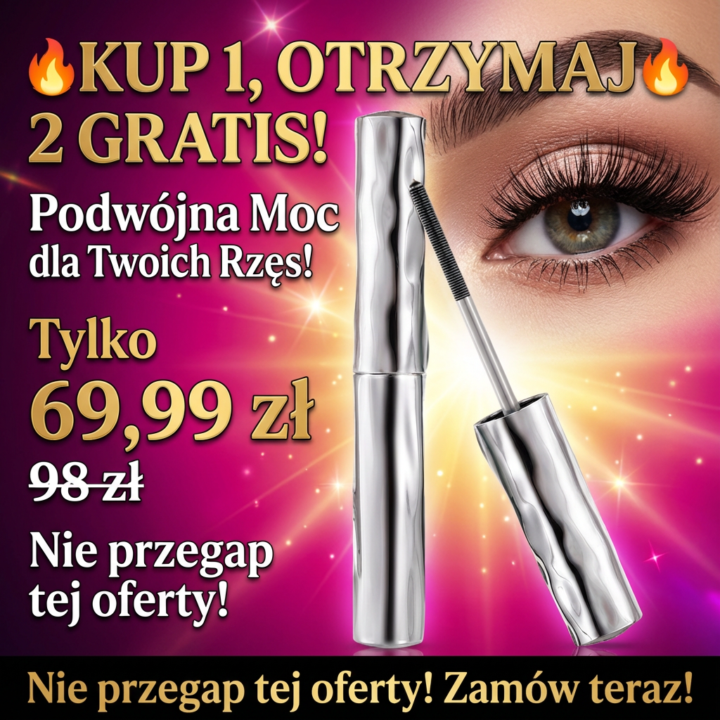🎁 KUP 1 MASCARA — DRUGA GRATIS! 🎁