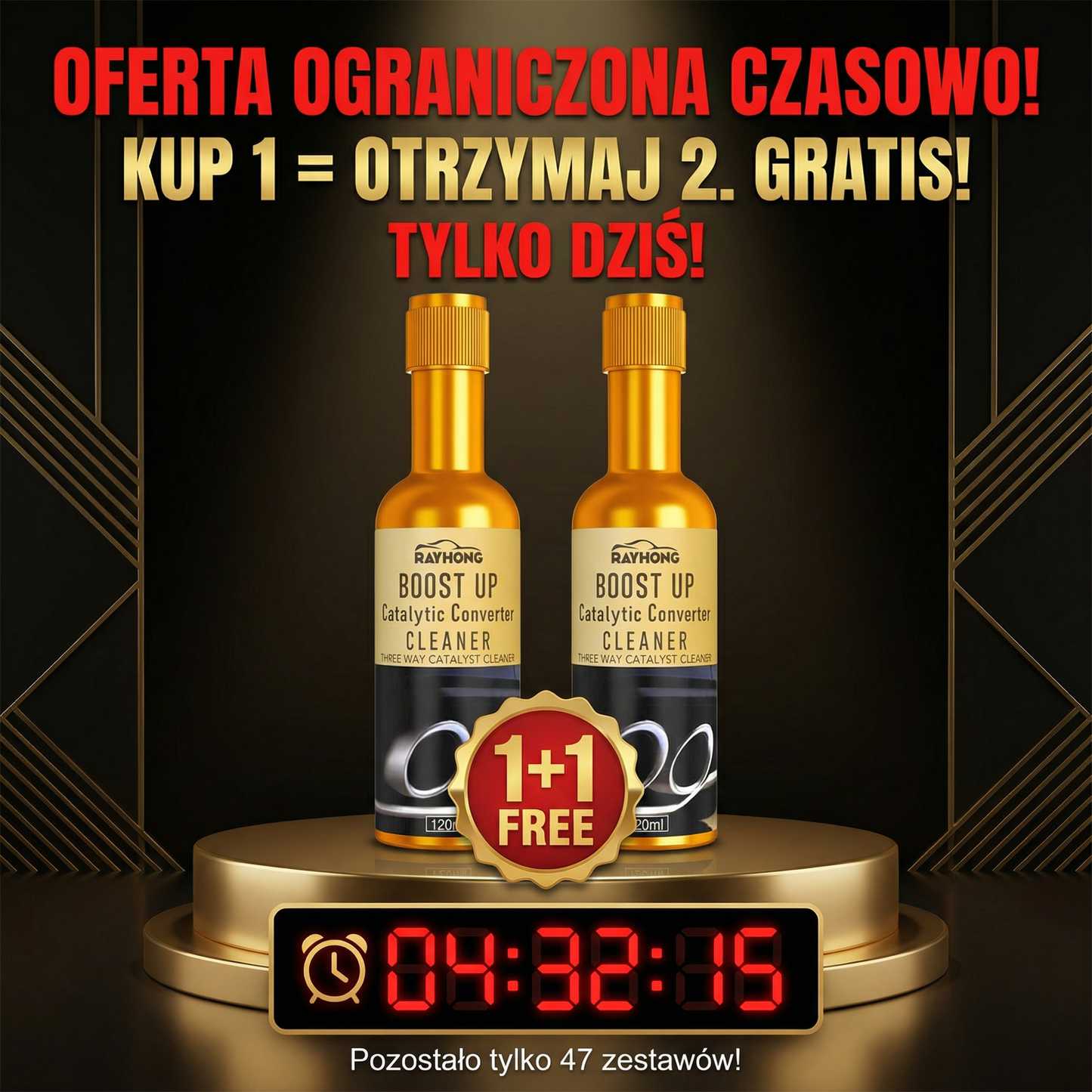 🔥 TWÓJ KATALIZATOR UMIERA - ALE MAMY ROZWIĄZANIE! KUP 1 BUTELKĘ = OTRZYMAJ DRUGĄ GRATIS (Wartość 179.98 ZŁ) Zaoszczędź 2000+ ZŁ na Naprawie - Tylko Dziś!