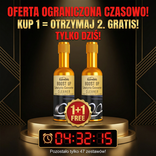 🔥 TWÓJ KATALIZATOR UMIERA - ALE MAMY ROZWIĄZANIE! KUP 1 BUTELKĘ = OTRZYMAJ DRUGĄ GRATIS (Wartość 179.98 ZŁ) Zaoszczędź 2000+ ZŁ na Naprawie - Tylko Dziś!