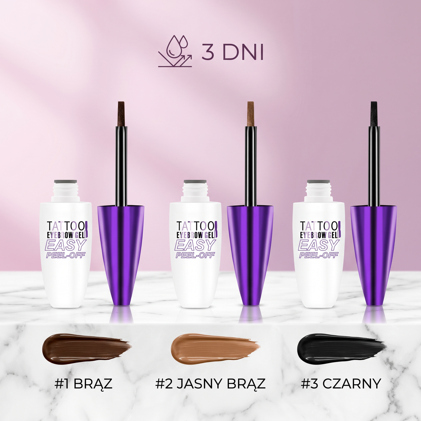 🎁 KUP 1, DOSTAŃ 2! Perfekcyjne Brwi Przez 3 Dni - Tylko Dziś 69.99 PLN