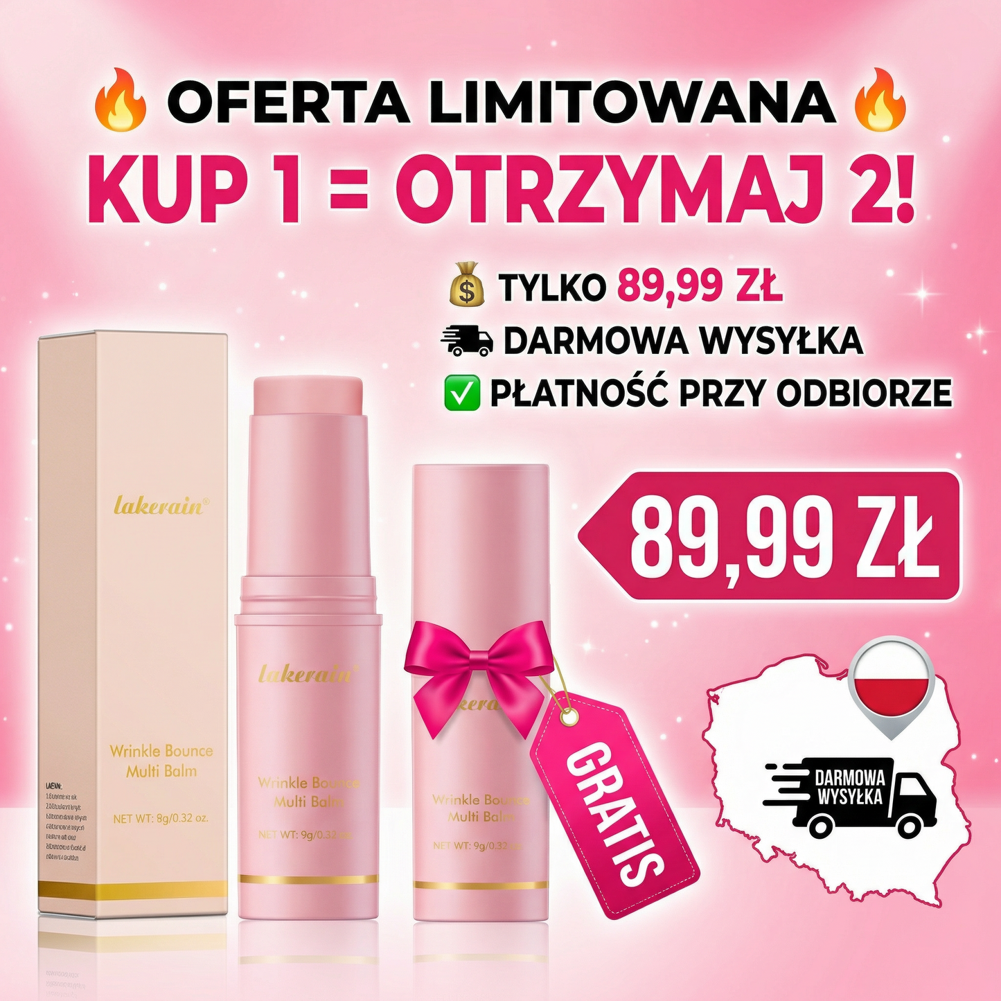 🎁 KUP 1, OTRZYMAJ 2 GRATIS!  TYLKO DZIŚ – 89,99 ZŁ ZAMIAST 179,98 ZŁ!