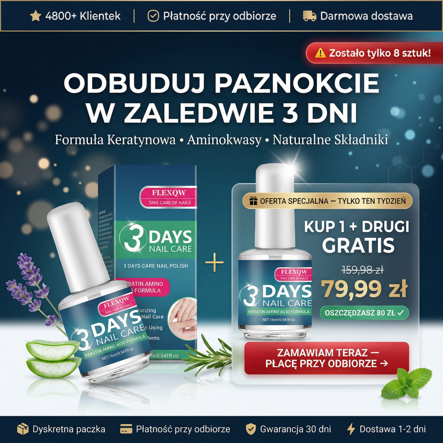 KUP 1 + DRUGI GRATIS 🎁 — Tylko dziś