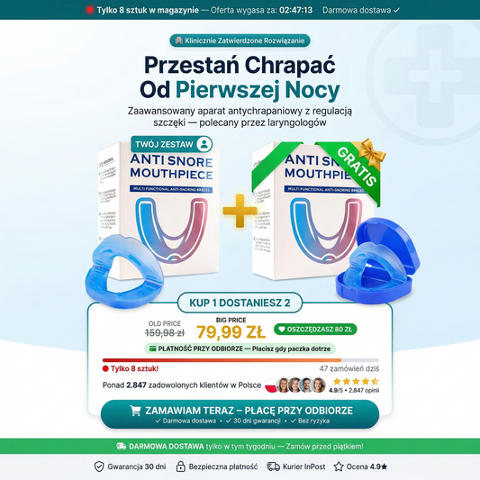 Ostatnie sztuki: Kup 1 = Dostań 2🎁. Oferta znika o północy🚨