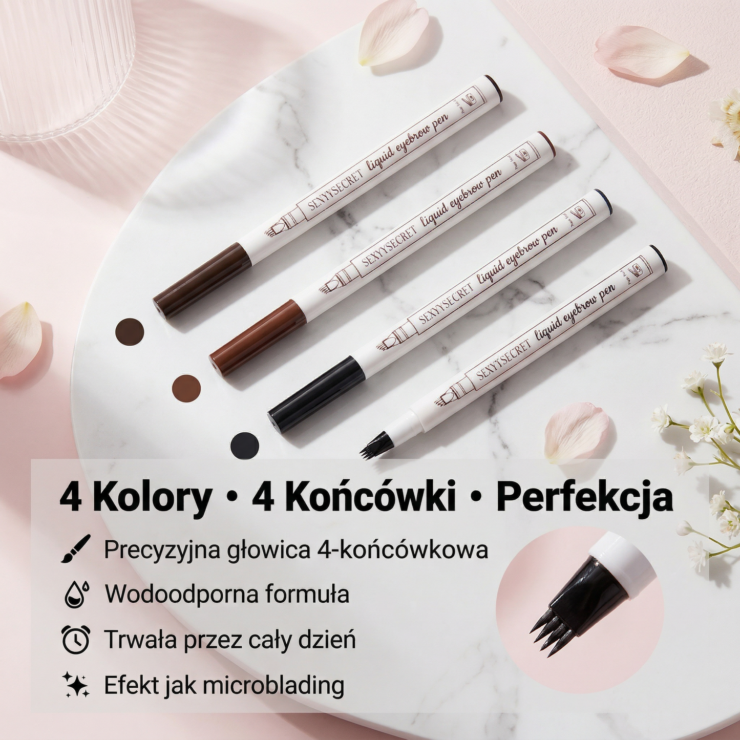 Kupujesz 1 Pióro Do Brwi — Dostają 2 GRATIS 🎁