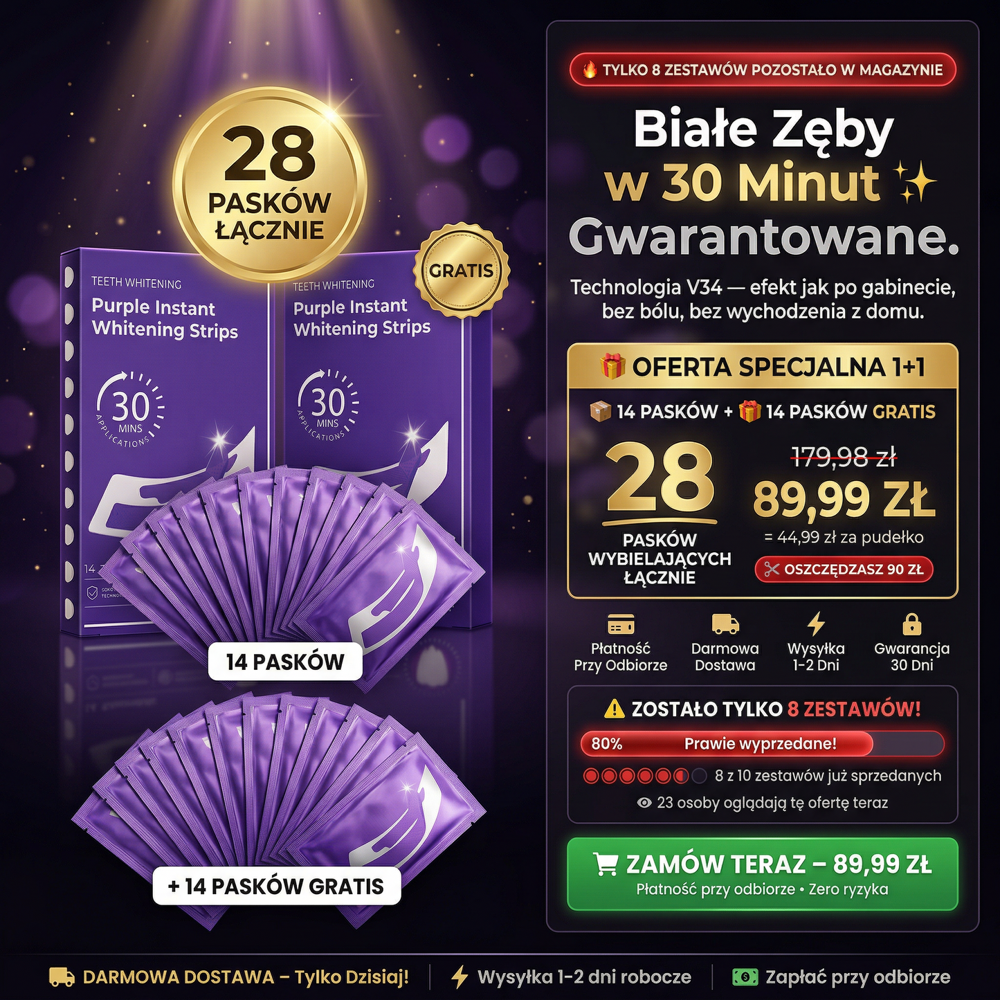 KUP 1 = DOSTAŃ 2 🎁. 89,99 ZŁ. Tylko Dzisiaj. ⚡