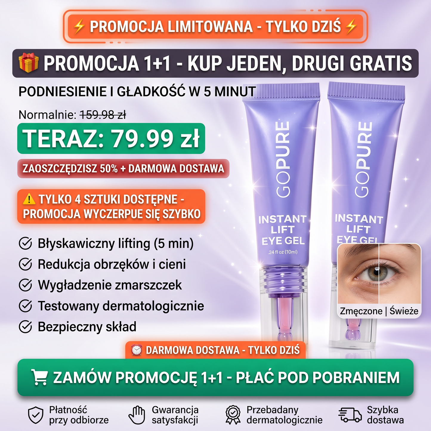 🎁 KUP JEDEN, DRUGI GRATIS - PODNIESIENIE W 5 MINUT