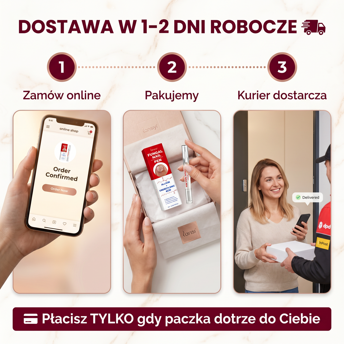 Zdrowe paznokcie w 4 tygodni 🔬— 2 długopisy w cenie jednego, dziś za darmo⏳
