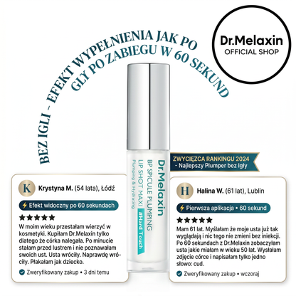 Usta jak po botoksie. W 60 sekund 💋. dziś 1+1 gratis i wysyłka gratis🎁