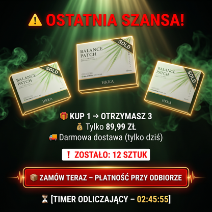 KUP 1 → 2 GRATIS! 🎁 89,99 ZŁ za 3 pudełka- tylko dziś🔥!