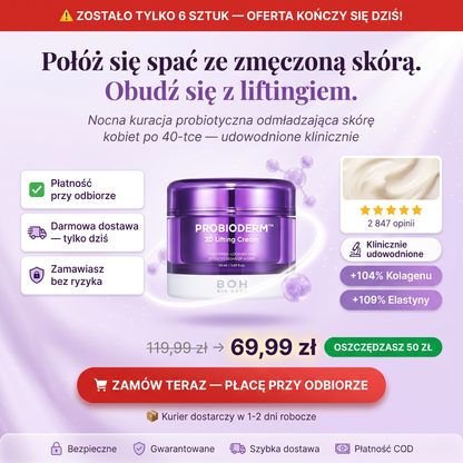69,99 zł🔥. Bez ryzyka. Bez botoksu ✨